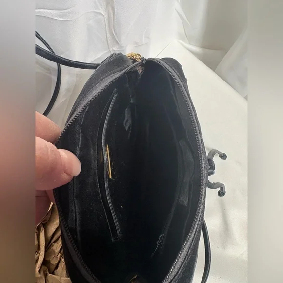 JUDITH LIEBER Satin Swirl Evening Bag